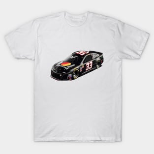 Cool black Nascar car number 33, greatest champion T-Shirt